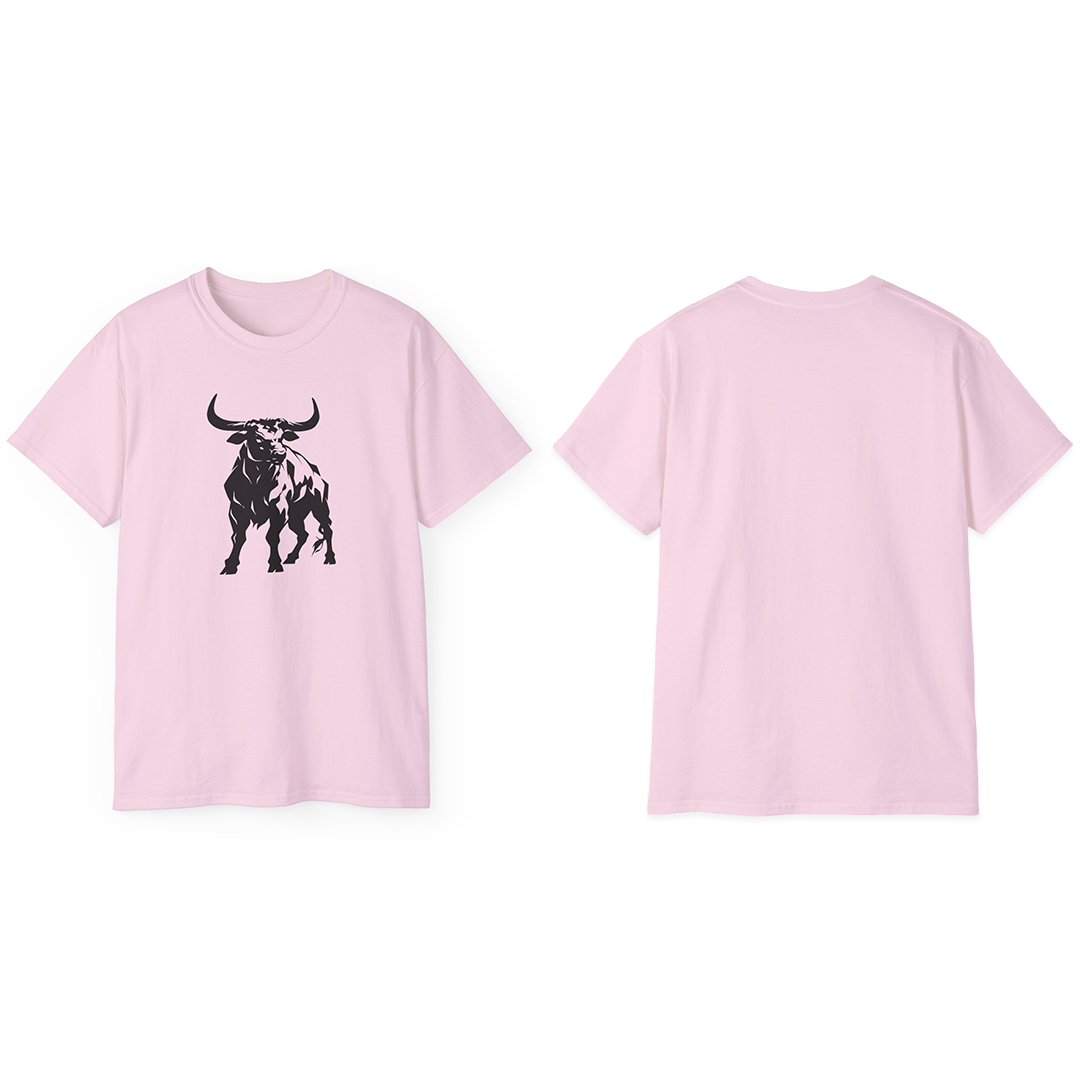 100%纯棉短袖T恤 | Minimalism-Bull-005