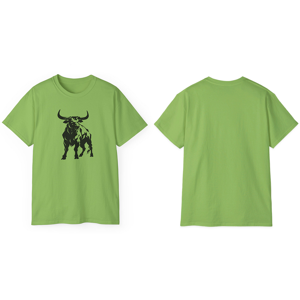 100%纯棉短袖T恤 | Minimalism-Bull-005