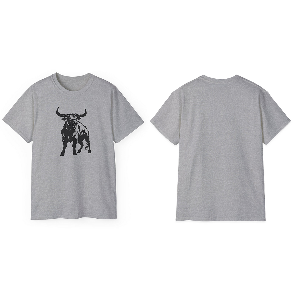 100%纯棉短袖T恤 | Minimalism-Bull-005