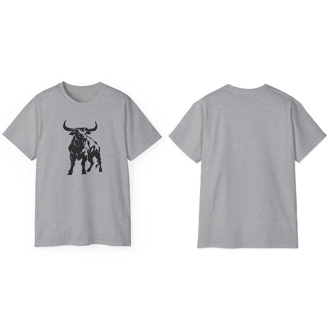 100%纯棉短袖T恤 | Minimalism-Bull-005