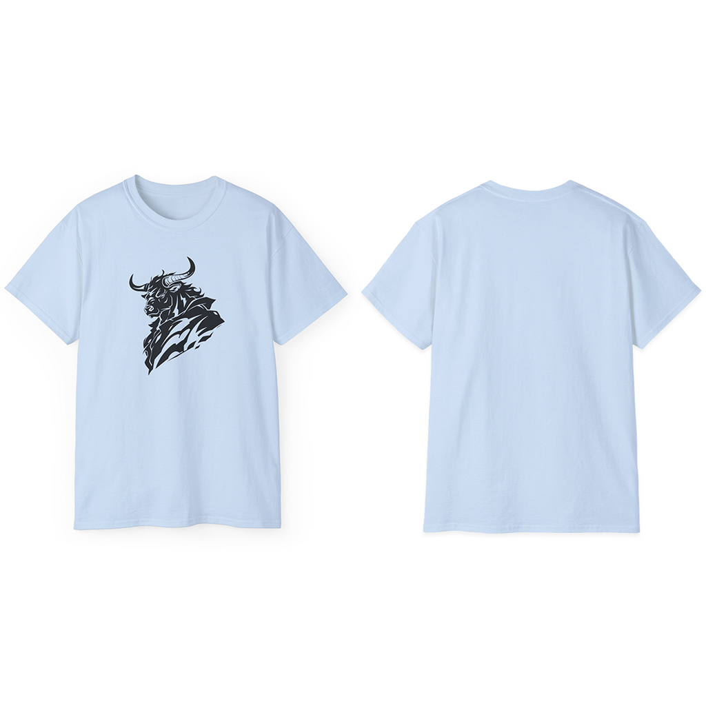 100%纯棉短袖T恤 | Minimalism-Bull-006