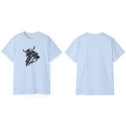 100% Cotton Short Sleeve Tee | Minimalism-Bull-006