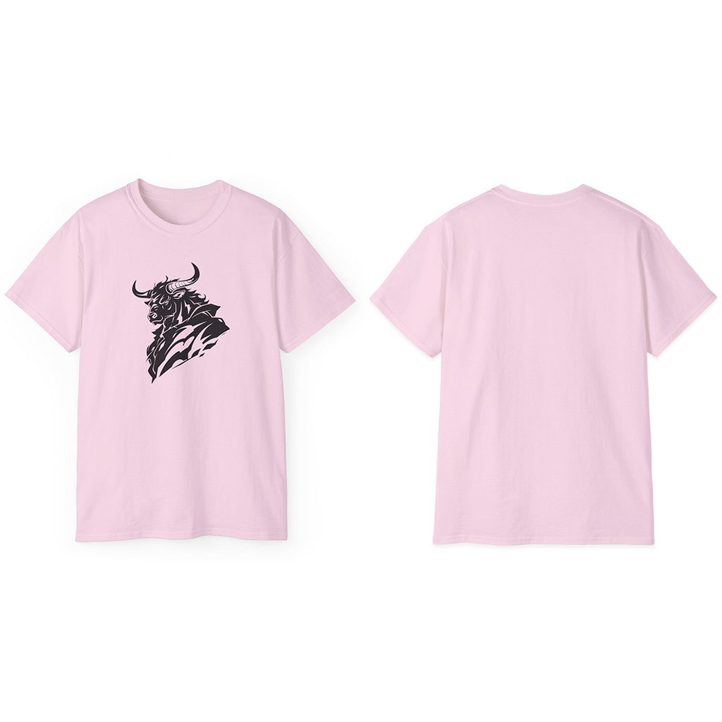 100%纯棉短袖T恤 | Minimalism-Bull-006
