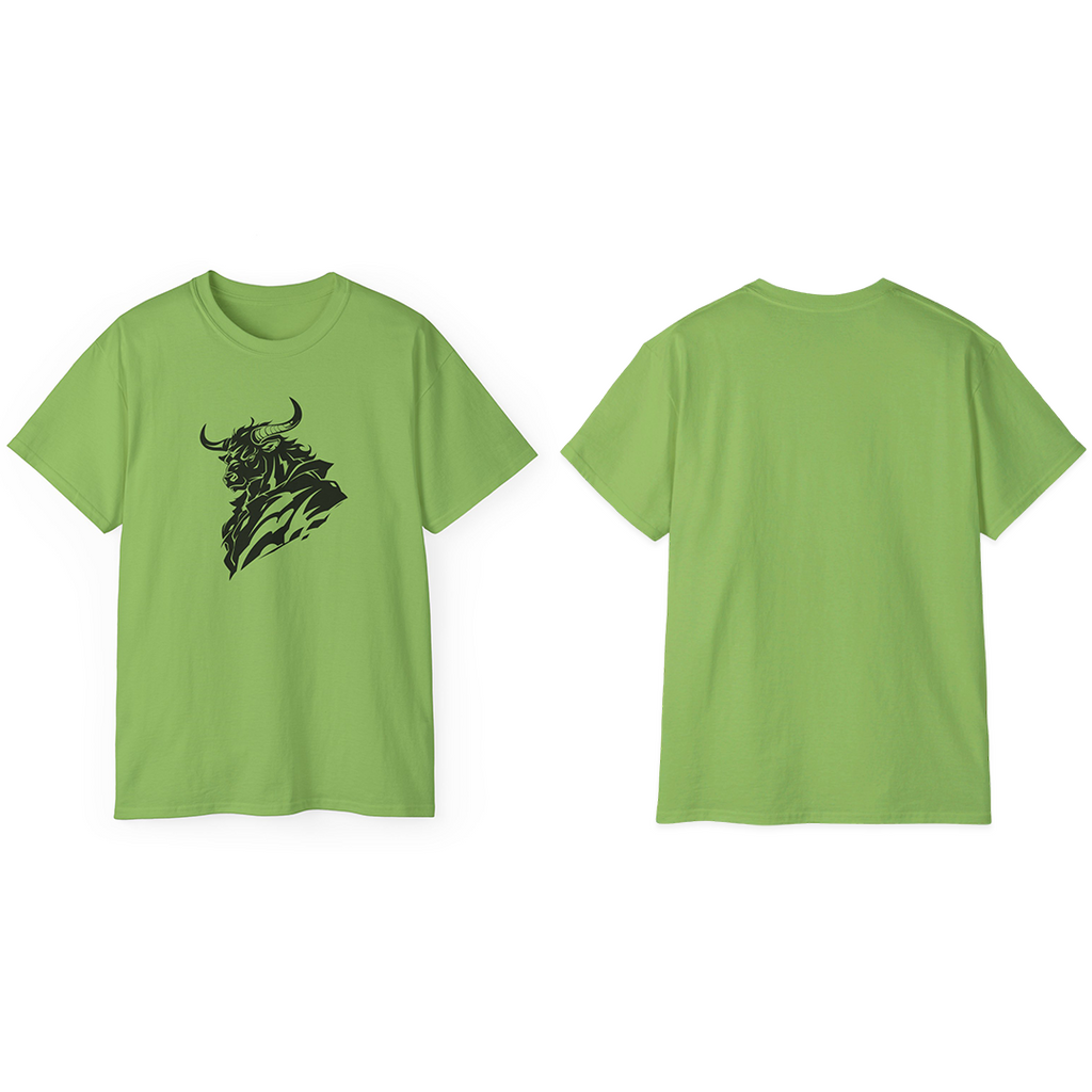 100%纯棉短袖T恤 | Minimalism-Bull-006