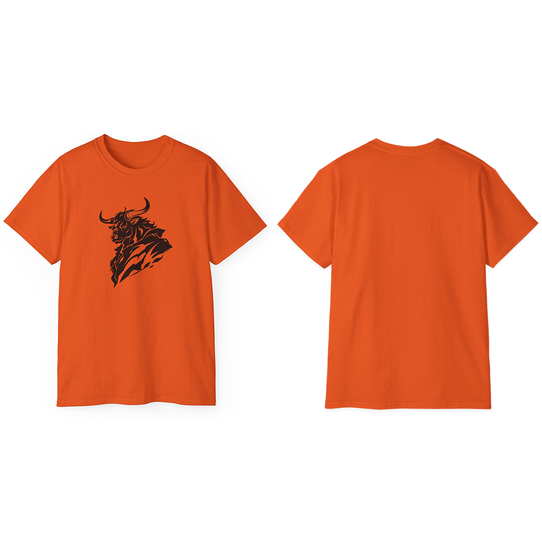 100%纯棉短袖T恤 | Minimalism-Bull-006