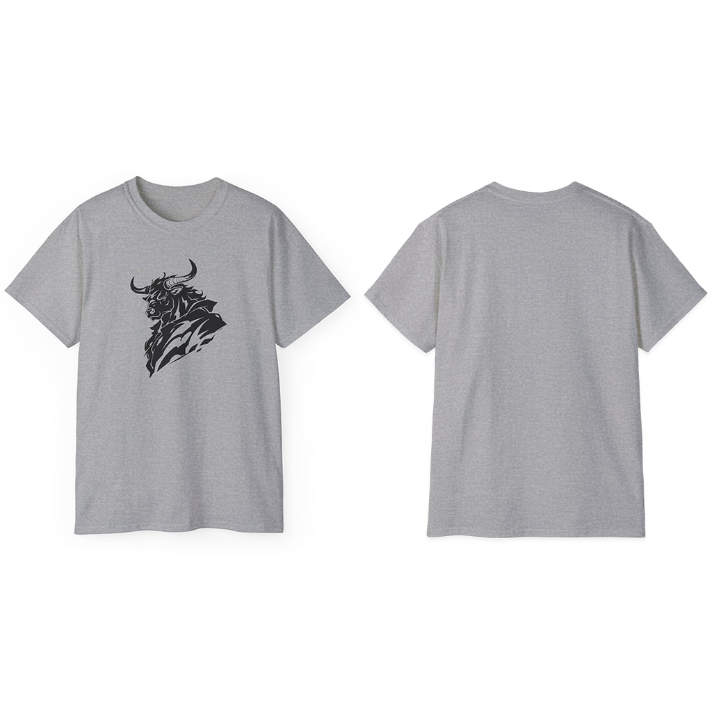 100%纯棉短袖T恤 | Minimalism-Bull-006
