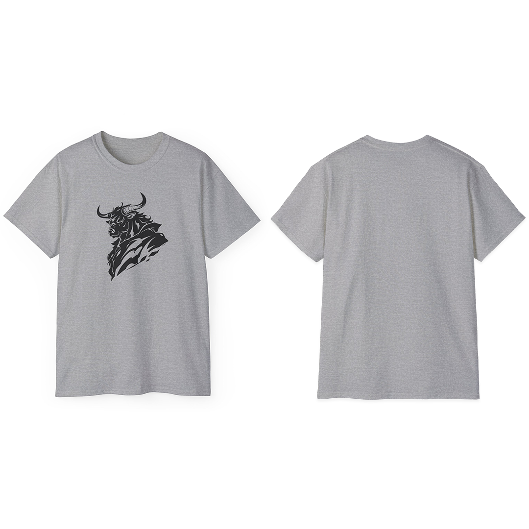 100%纯棉短袖T恤 | Minimalism-Bull-006