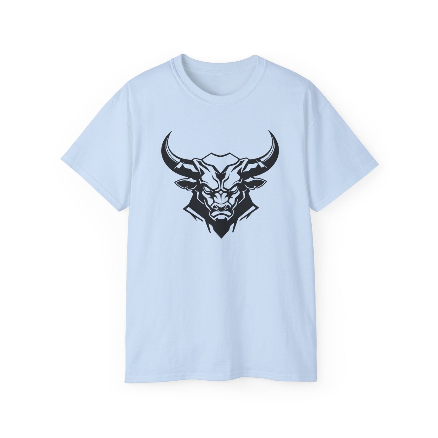 100% Cotton Short Sleeve Tee | Minimalism-Bull-007