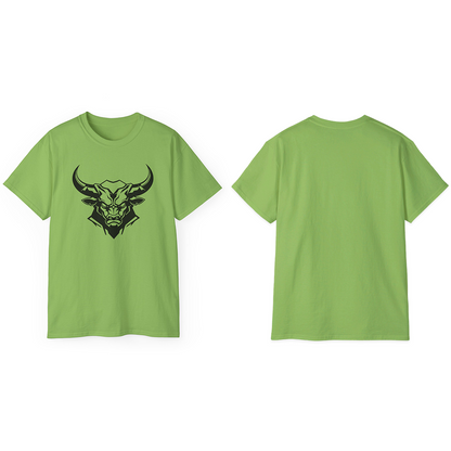 100% Cotton Short Sleeve Tee | Minimalism-Bull-007