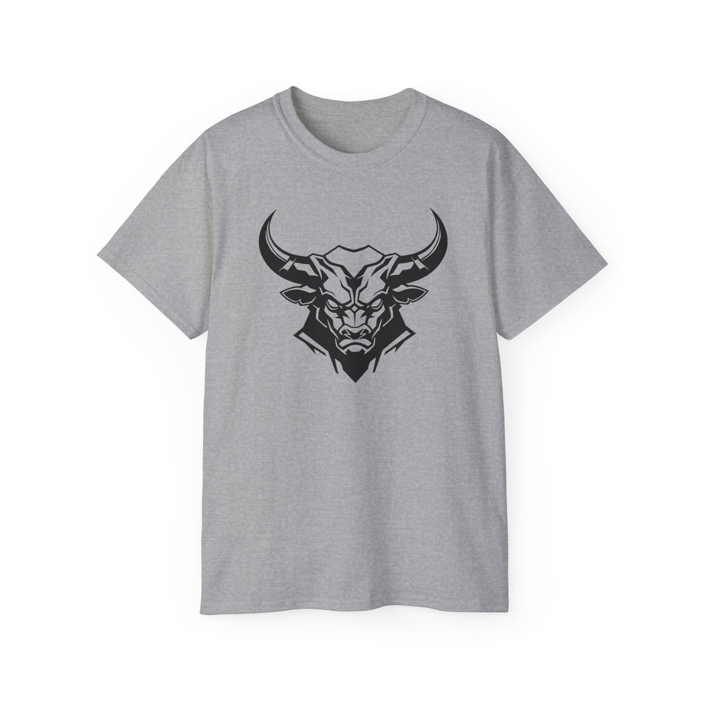 100% Cotton Short Sleeve Tee | Minimalism-Bull-007