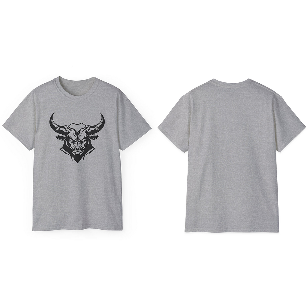 100%纯棉短袖T恤 | Minimalism-Bull-007