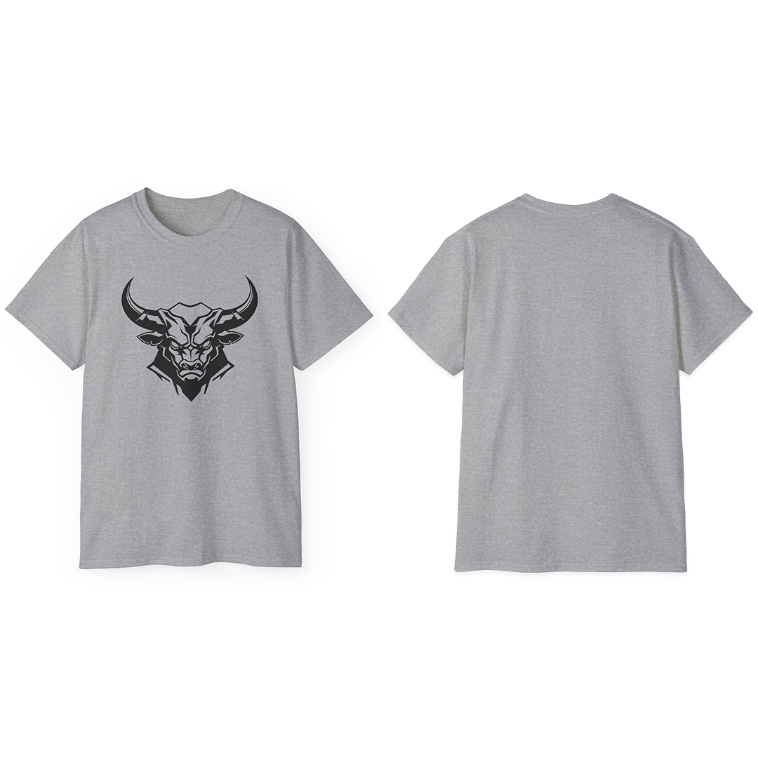 100%纯棉短袖T恤 | Minimalism-Bull-007