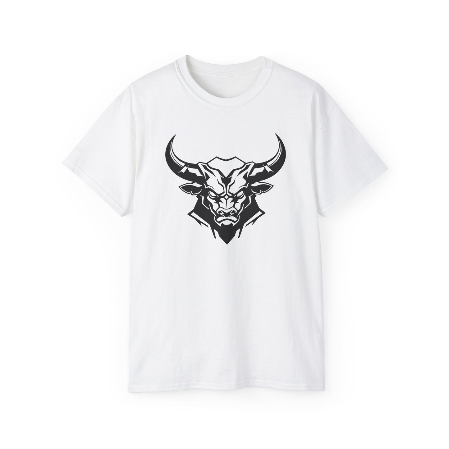 100% Cotton Short Sleeve Tee | Minimalism-Bull-007