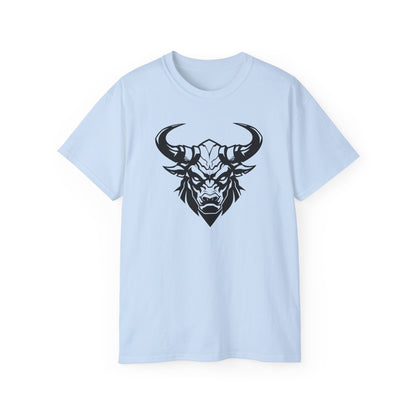 100% Cotton Short Sleeve Tee | Minimalism-Bull-008