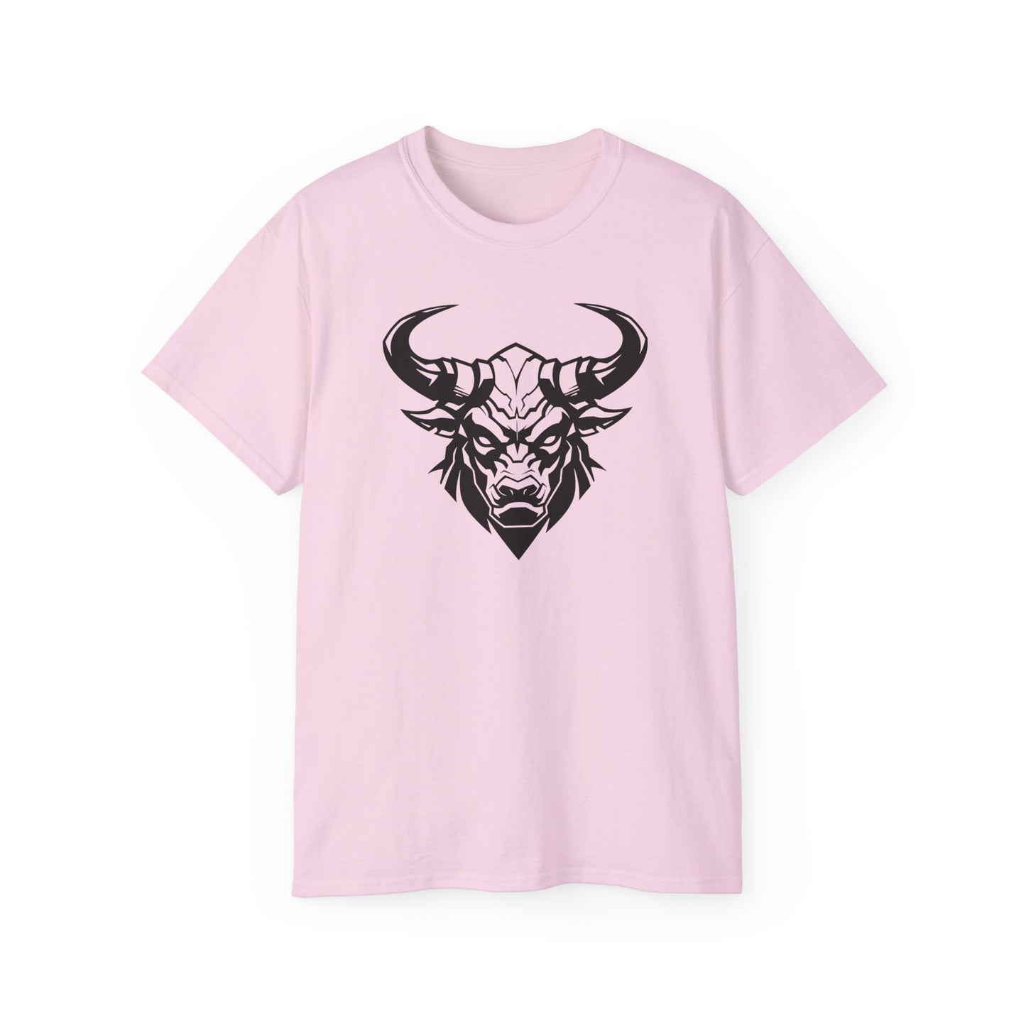 100% Cotton Short Sleeve Tee | Minimalism-Bull-008