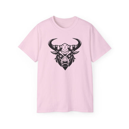 100% Cotton Short Sleeve Tee | Minimalism-Bull-008