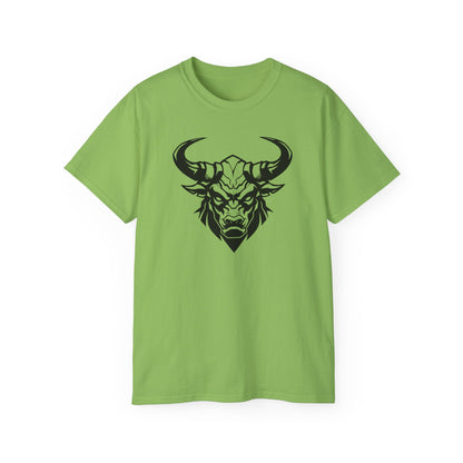 100% Cotton Short Sleeve Tee | Minimalism-Bull-008