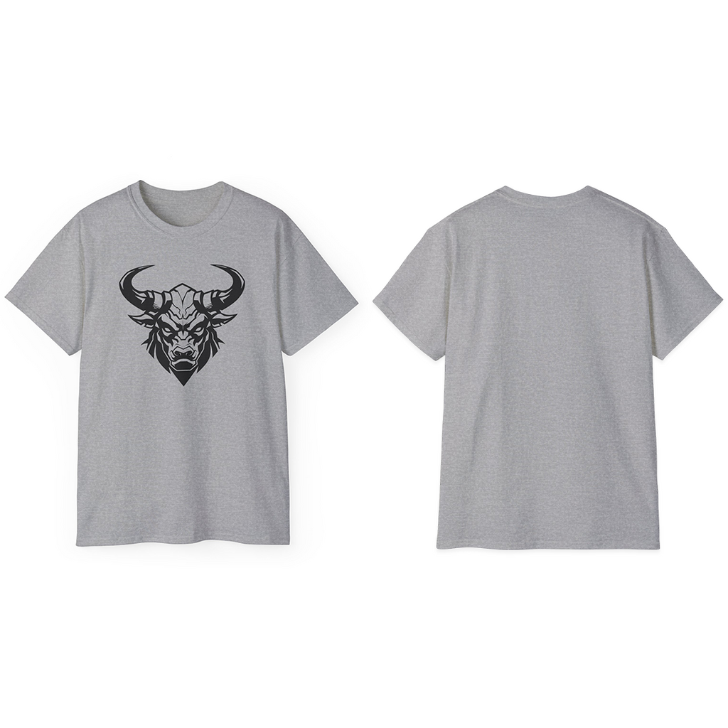 100%纯棉短袖T恤 | Minimalism-Bull-008