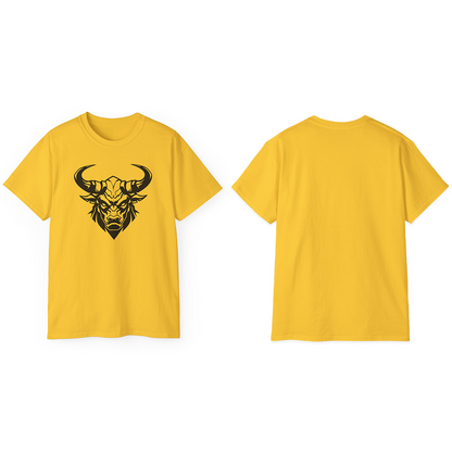 100% Cotton Short Sleeve Tee | Minimalism-Bull-008