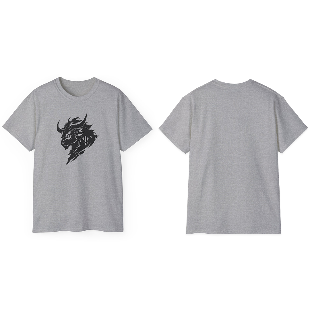 100%纯棉短袖T恤 | Minimalism-Bull-009