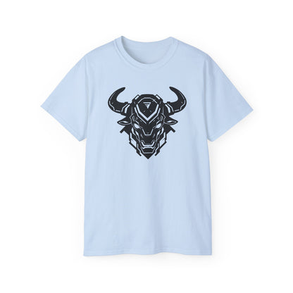 100% Cotton Short Sleeve Tee | Minimalism-Bull-010