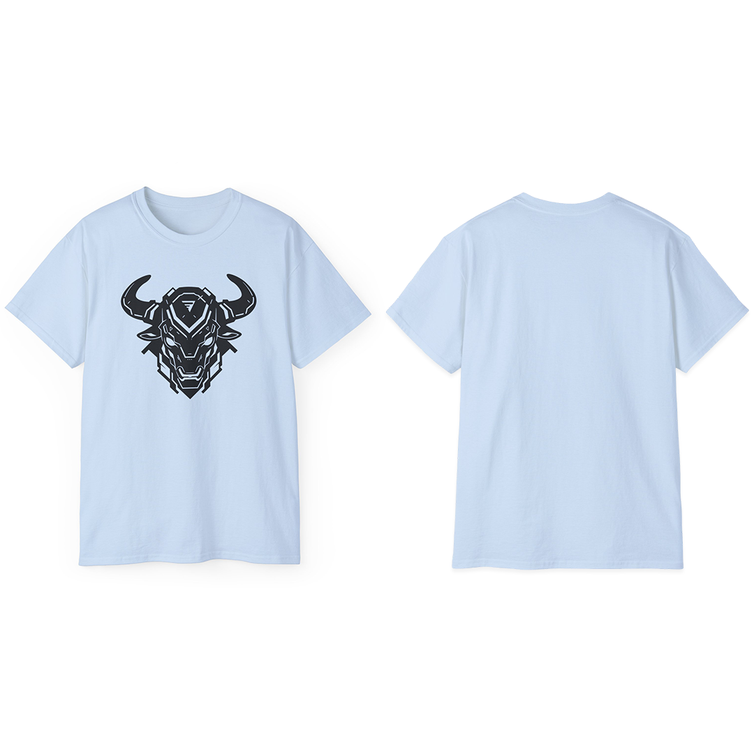 100%纯棉短袖T恤 | Minimalism-Bull-010