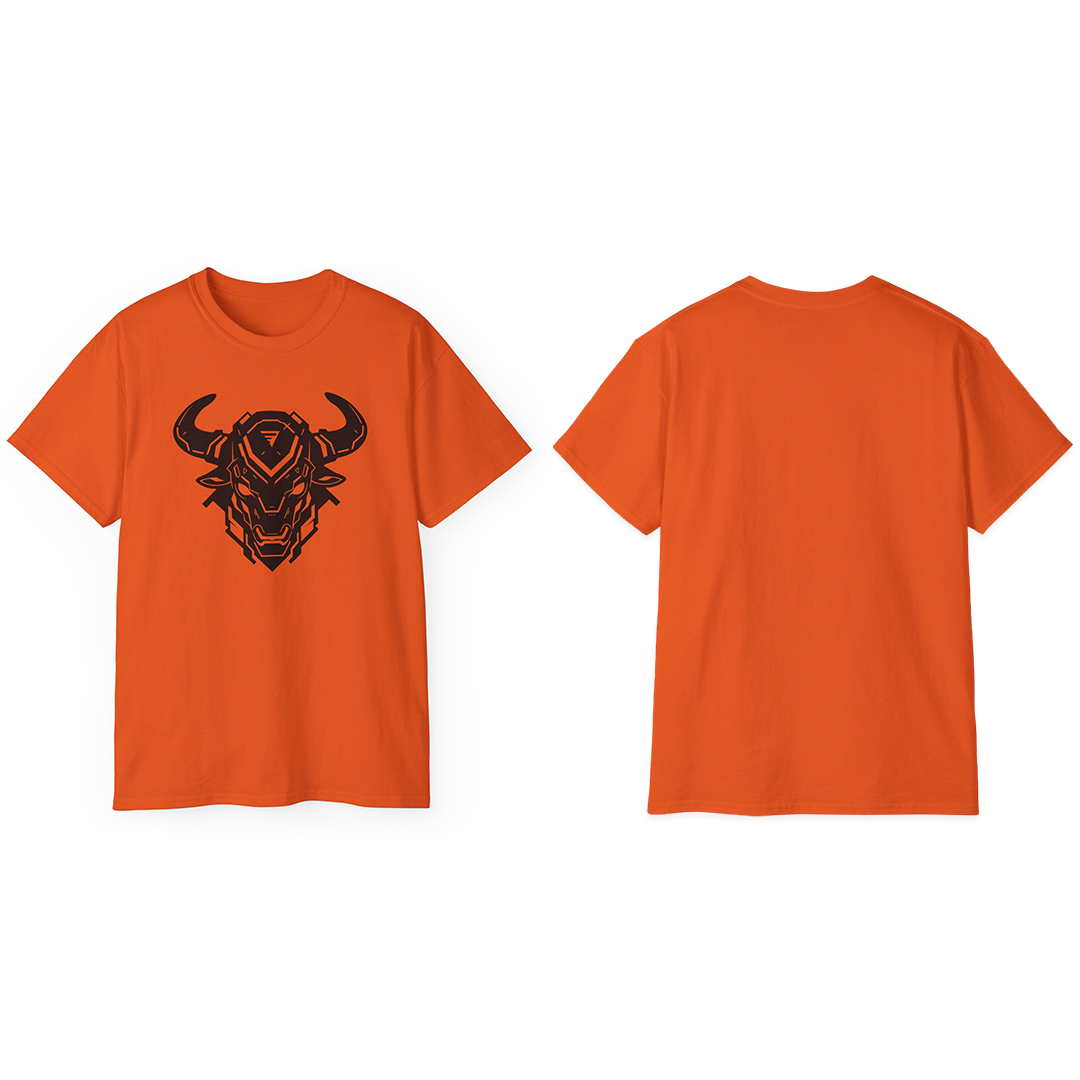 100%纯棉短袖T恤 | Minimalism-Bull-010