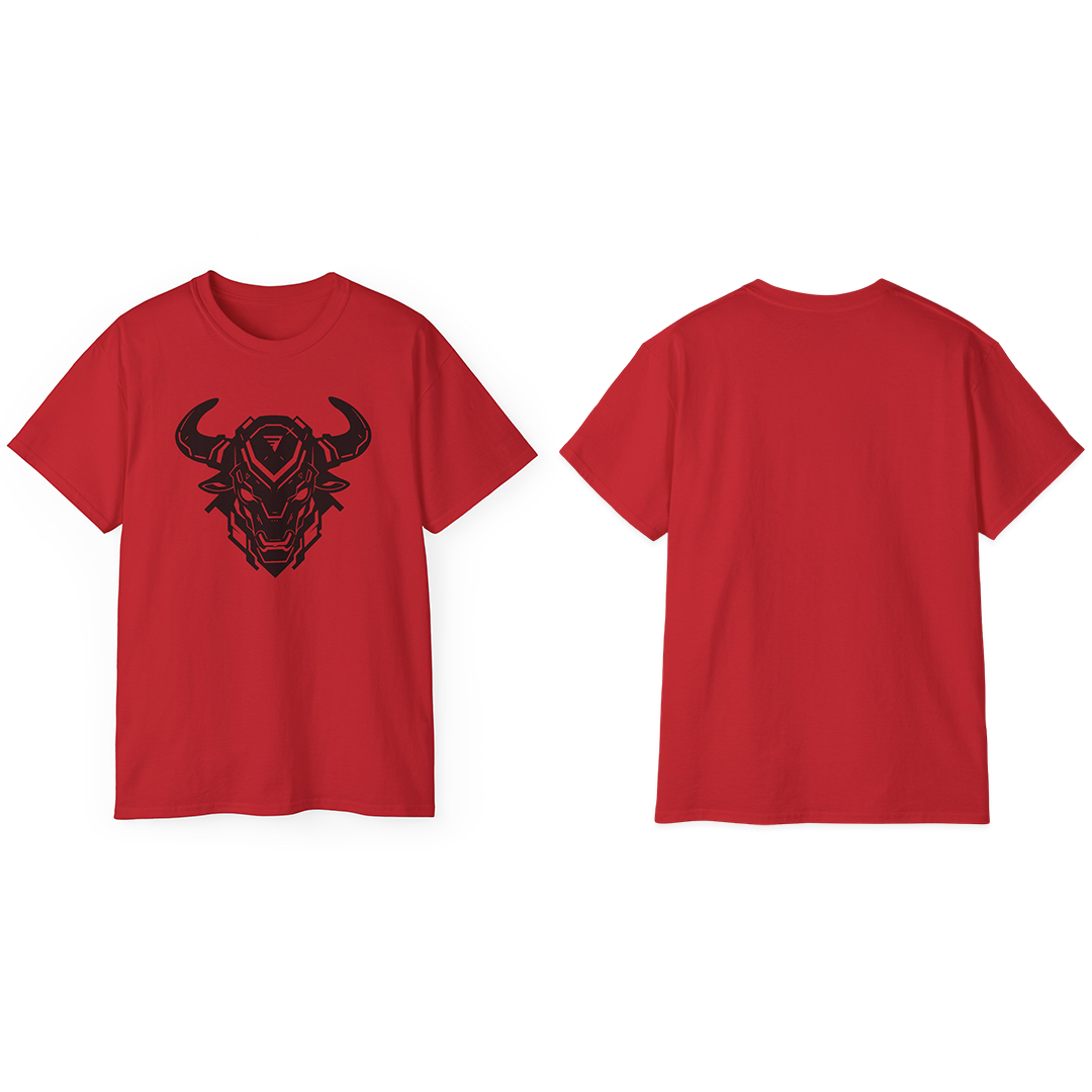 100%纯棉短袖T恤 | Minimalism-Bull-010