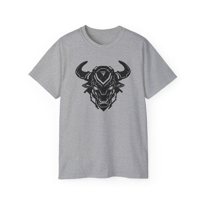 100% Cotton Short Sleeve Tee | Minimalism-Bull-010