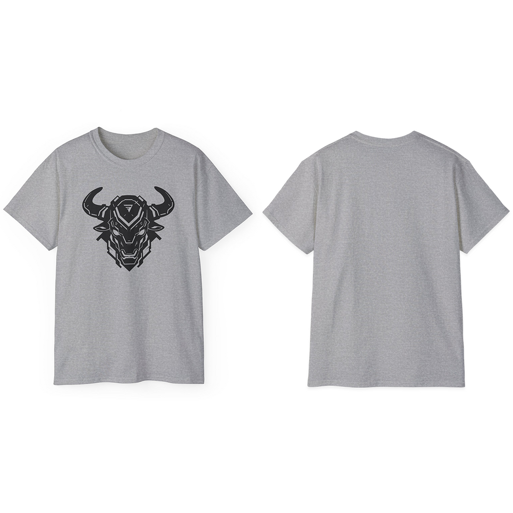 100%纯棉短袖T恤 | Minimalism-Bull-010
