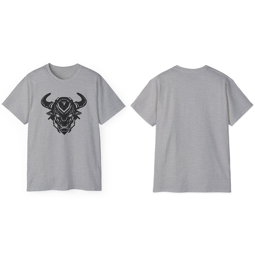 100%纯棉短袖T恤 | Minimalism-Bull-010