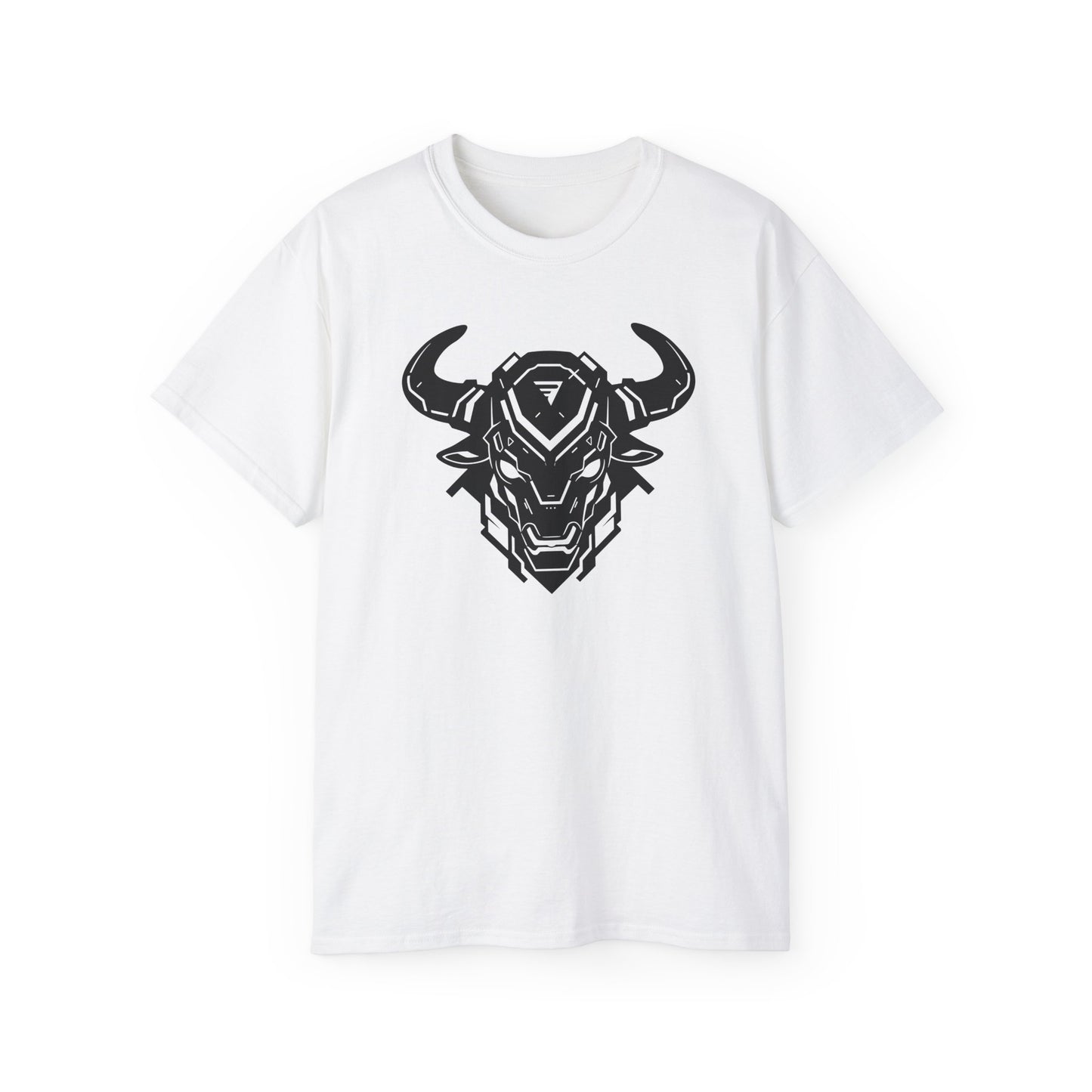 100% Cotton Short Sleeve Tee | Minimalism-Bull-010