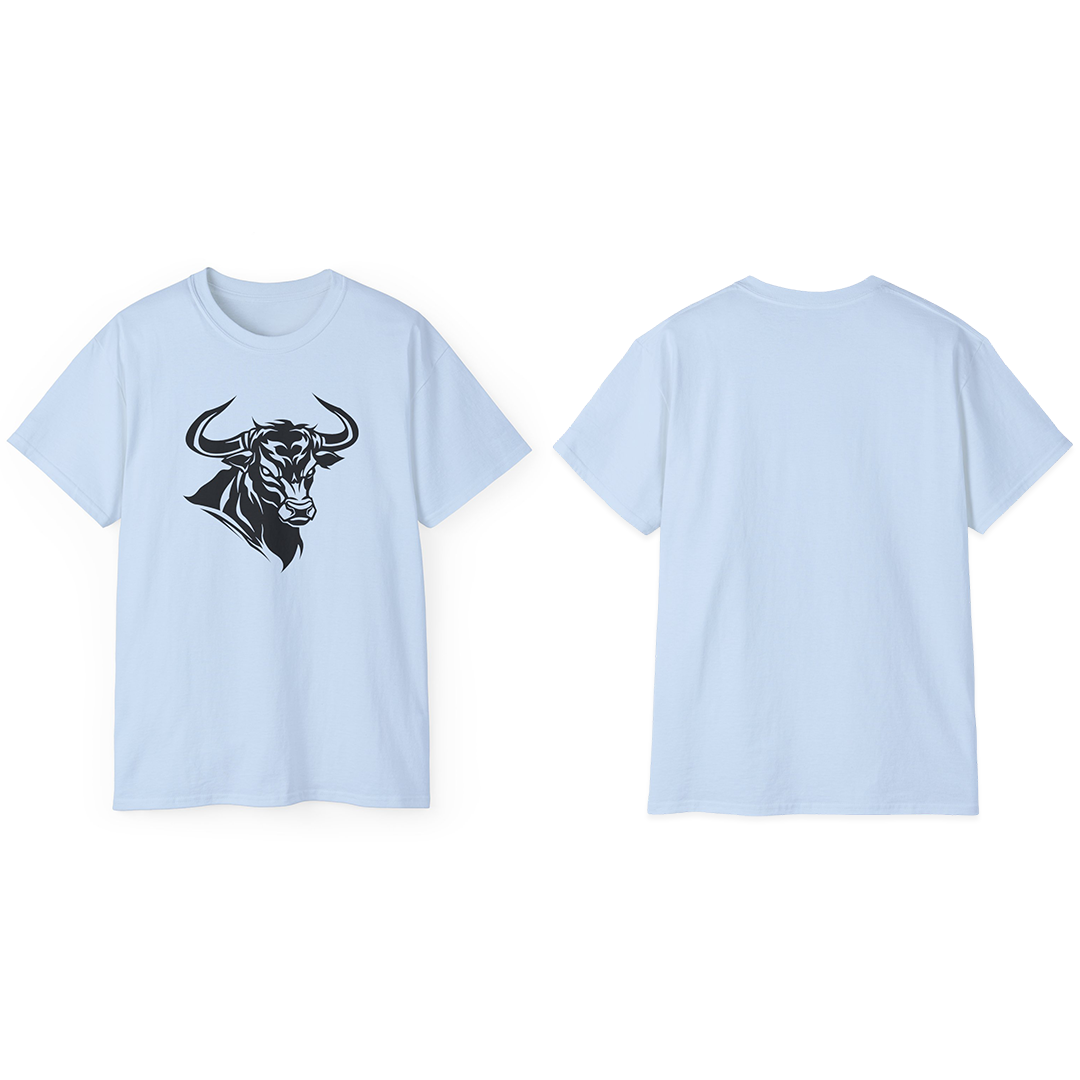 100%纯棉短袖T恤 | Minimalism-Bull-011