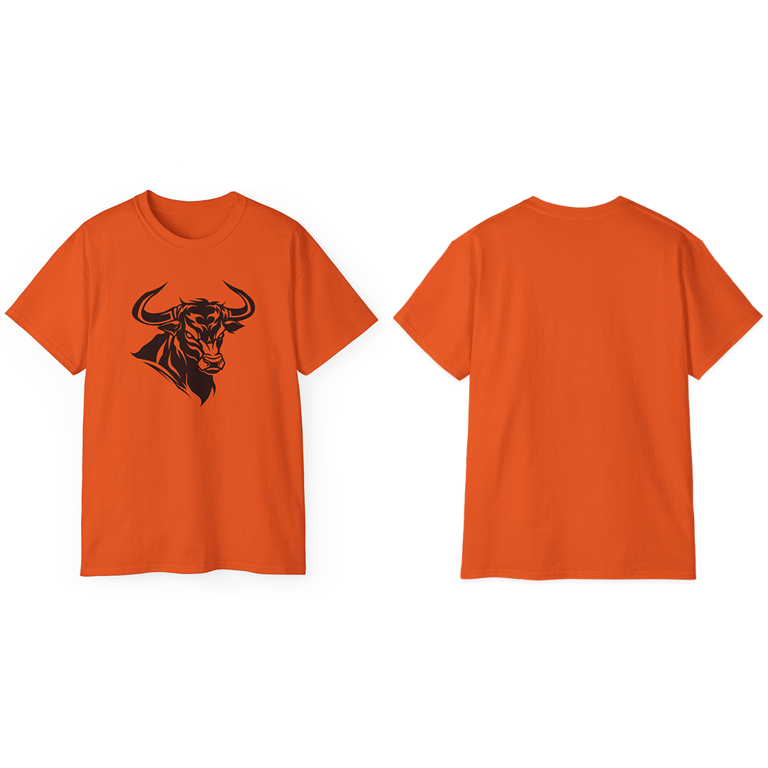 100%纯棉短袖T恤 | Minimalism-Bull-011