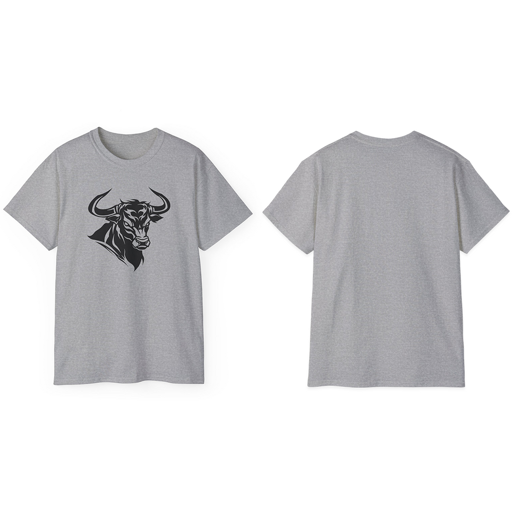100%纯棉短袖T恤 | Minimalism-Bull-011