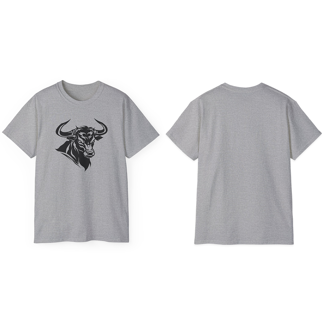 100%纯棉短袖T恤 | Minimalism-Bull-011