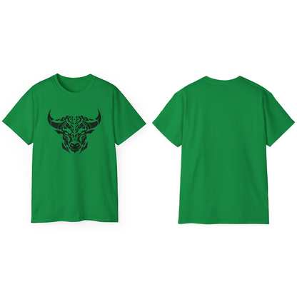 100% Cotton Short Sleeve Tee | Minimalism-Bull-012