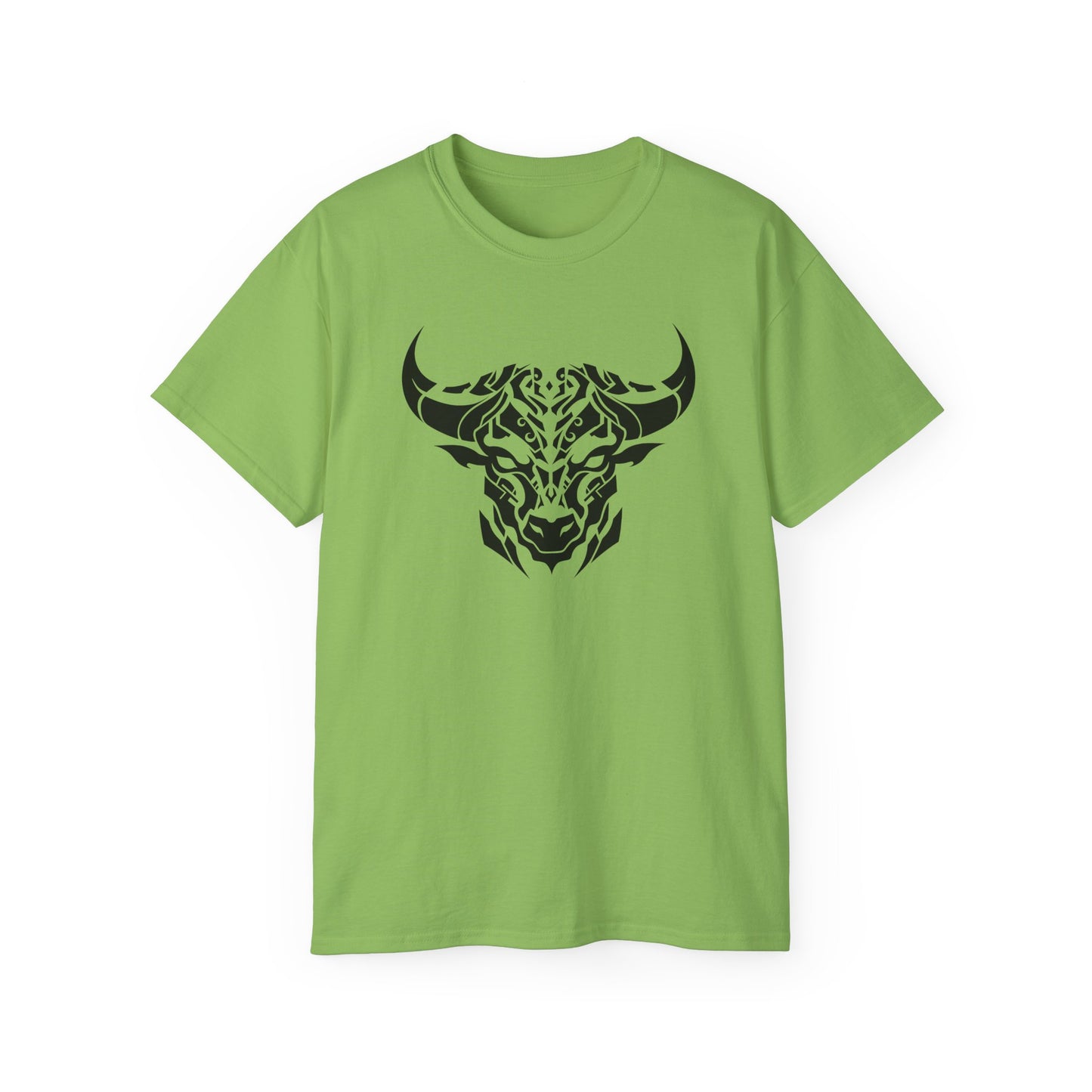 100% Cotton Short Sleeve Tee | Minimalism-Bull-012