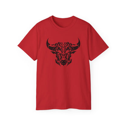 100% Cotton Short Sleeve Tee | Minimalism-Bull-012