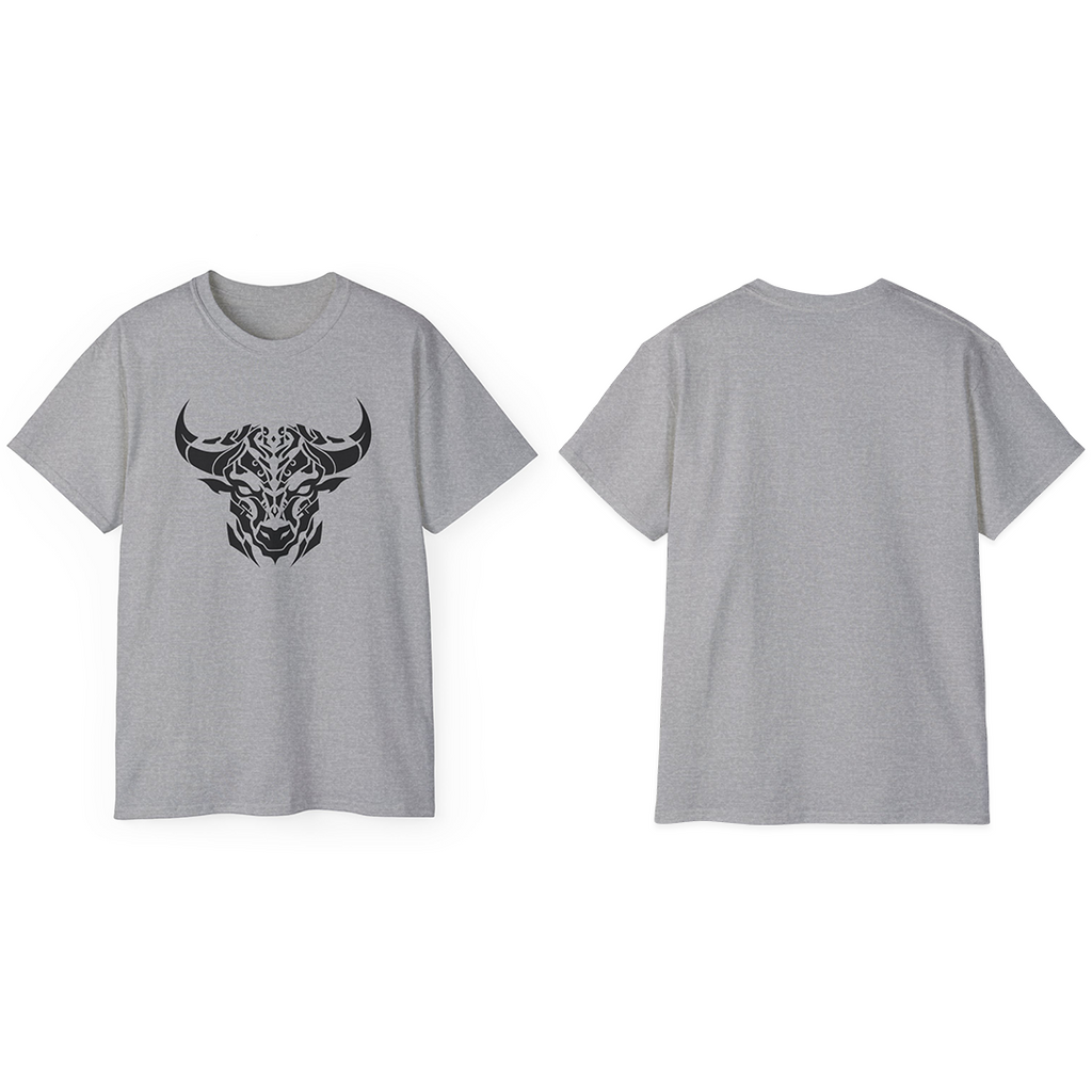 100%纯棉短袖T恤 | Minimalism-Bull-012