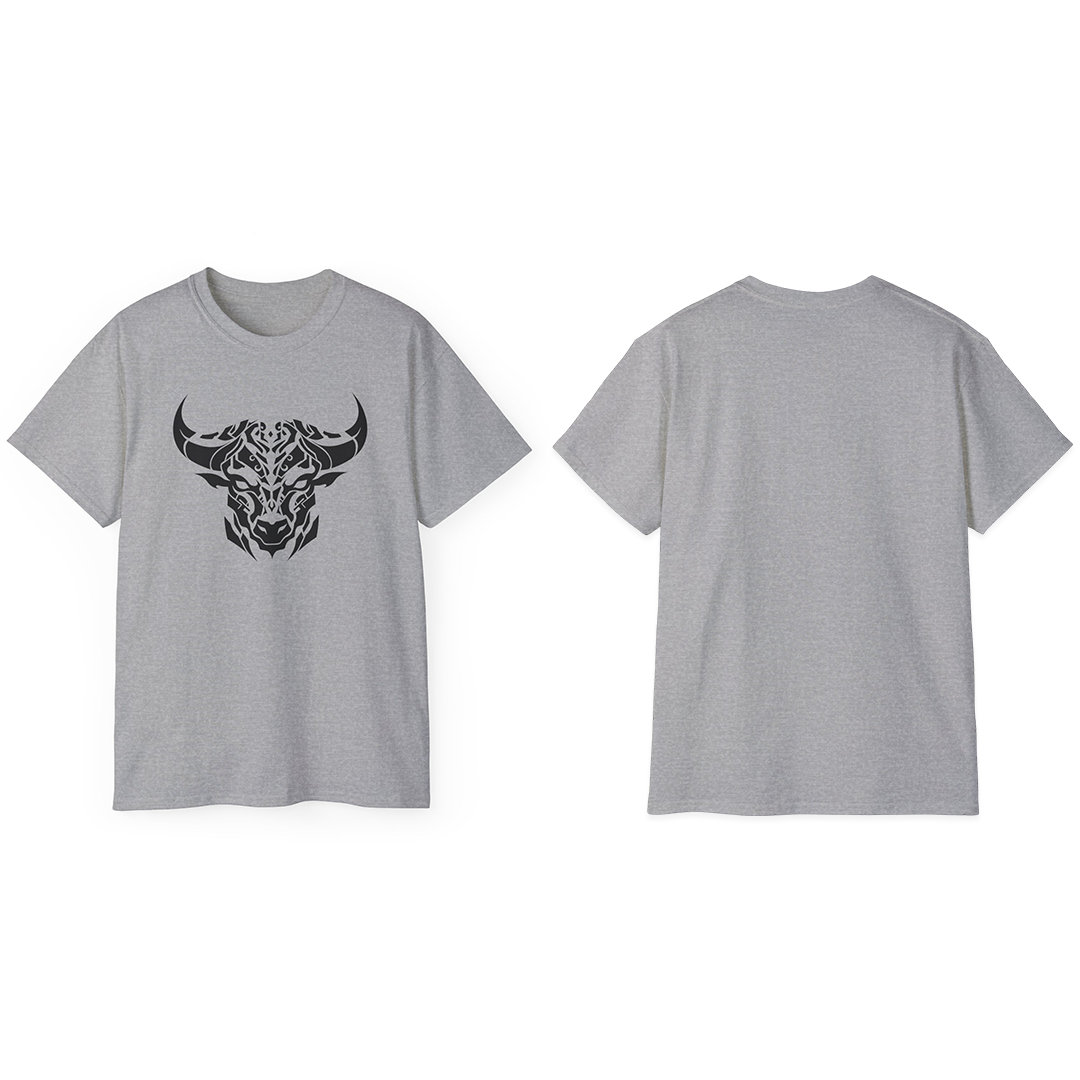 100%纯棉短袖T恤 | Minimalism-Bull-012