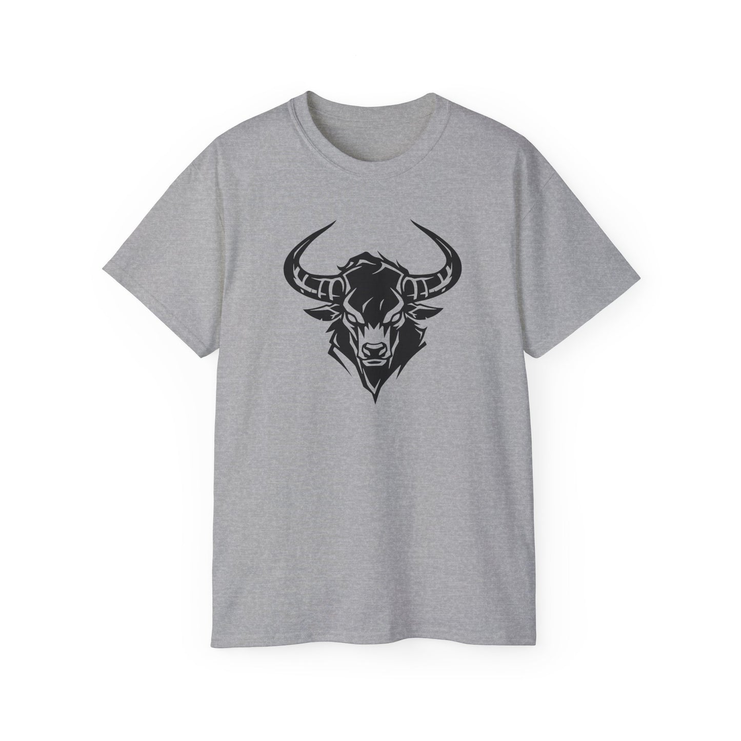 100% Cotton Short Sleeve Tee | Minimalism-Bull-013