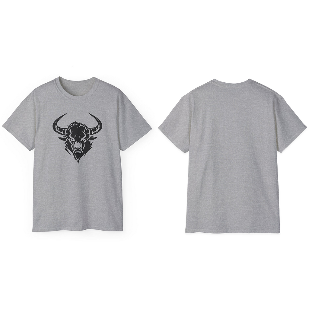 100%纯棉短袖T恤 | Minimalism-Bull-013