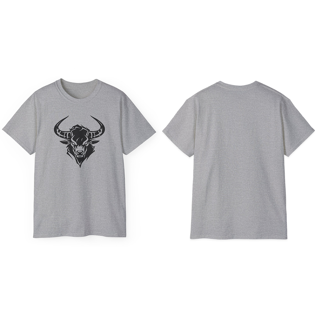 100%纯棉短袖T恤 | Minimalism-Bull-013