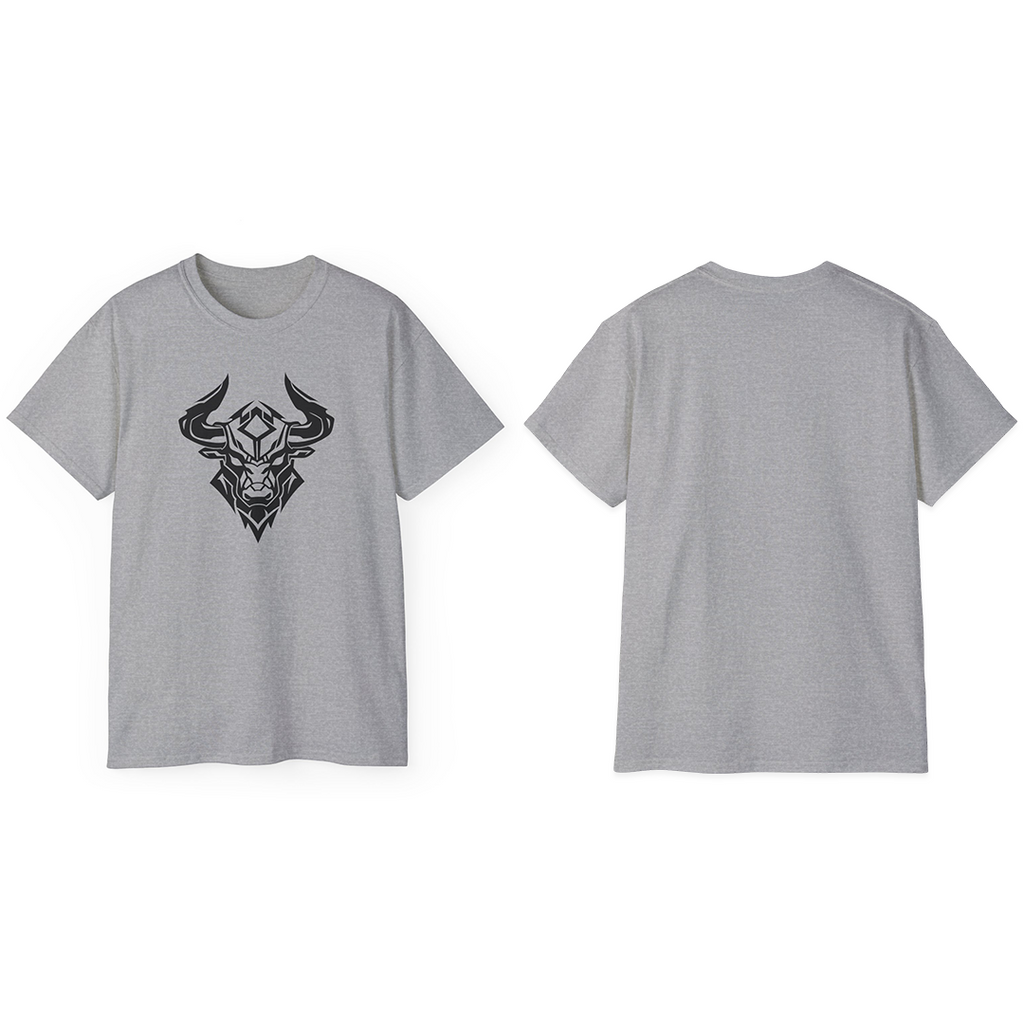 100%纯棉短袖T恤 | Minimalism-Bull-014
