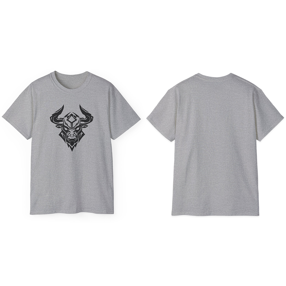 100%纯棉短袖T恤 | Minimalism-Bull-014