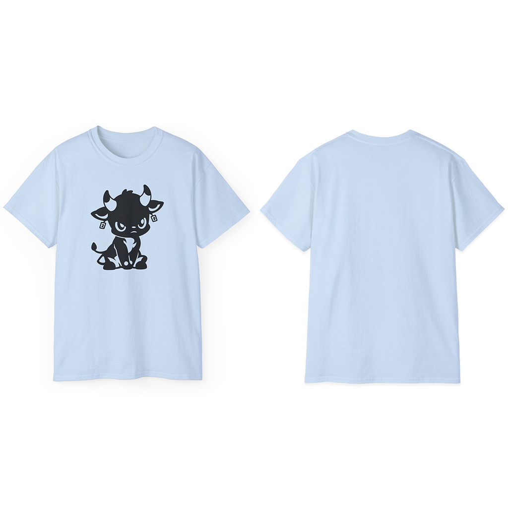 100%纯棉短袖T恤 | Minimalism-Bull-016