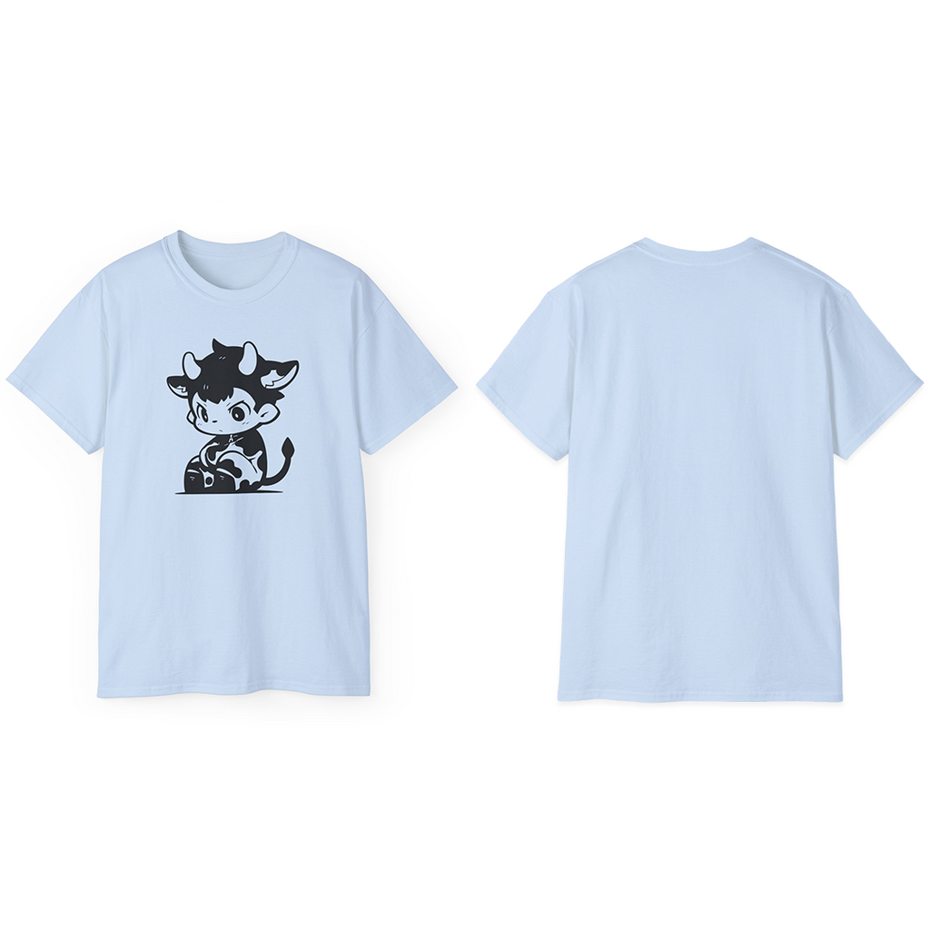 100%纯棉短袖T恤 | Minimalism-Bull-018