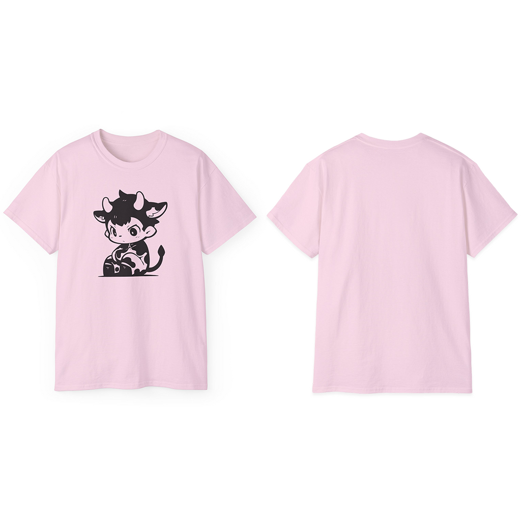100%纯棉短袖T恤 | Minimalism-Bull-018