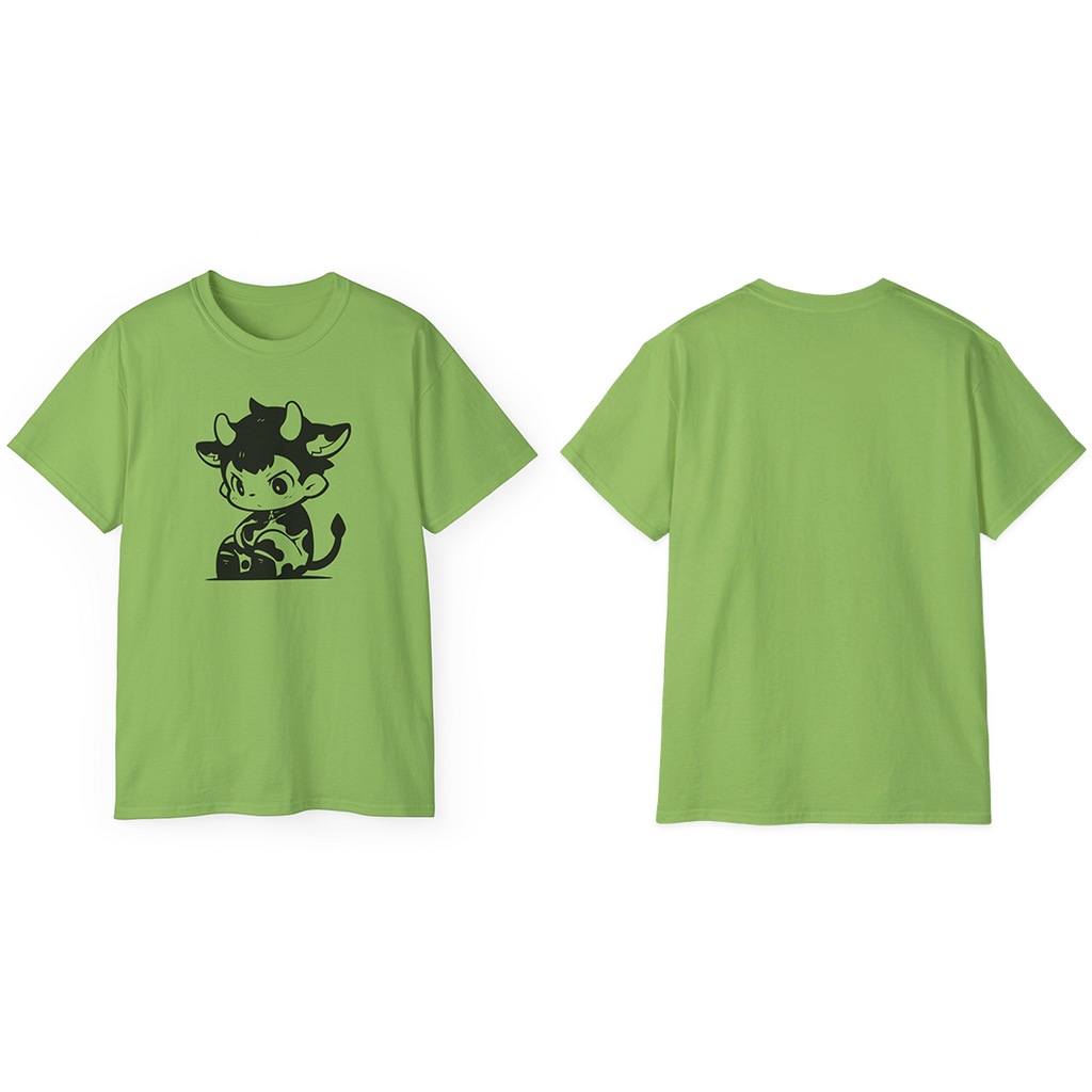 100%纯棉短袖T恤 | Minimalism-Bull-018